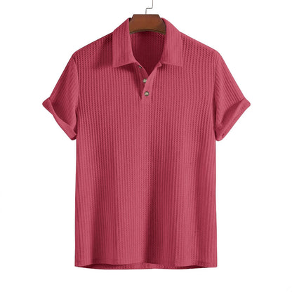 Men's Casual Loose Short Sleeves Simple