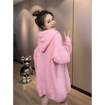 Gentle Soft Nuo Sweater Korean Style Loose And Lazy Style Sweater