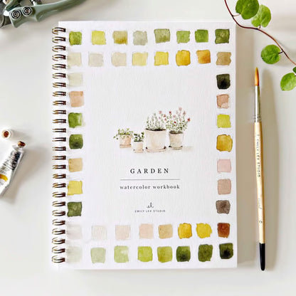 Portable Home Watercolor Exercise Book For Beginners
