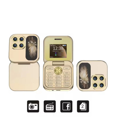 Folding Screen Dual Card Dual Standby 2G Mobile Phone