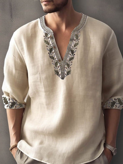 European And American 3D Digital Thermal Transfer Short Sleeve Shirt