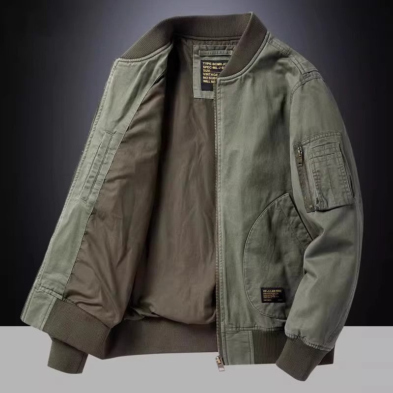 Baseball Men's Fashion Spring And Autumn Pilot Jacket