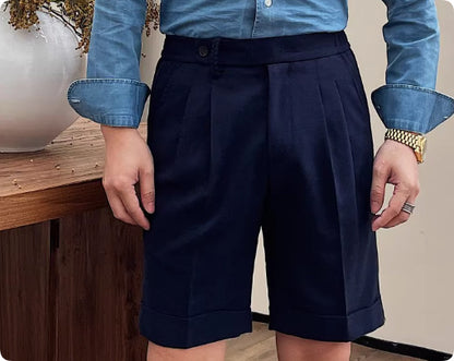 Retro Gentry Breathable Shorts British Italian Handsome