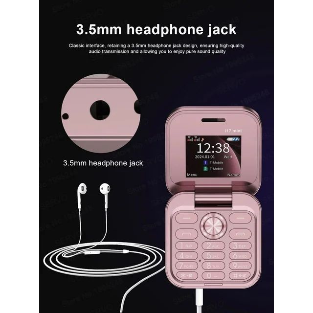 Folding Screen Dual Card Dual Standby 2G Mobile Phone