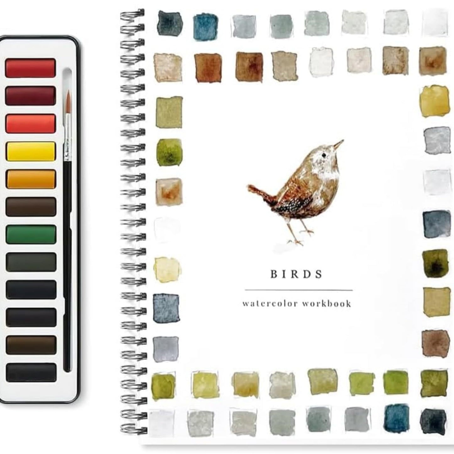 Portable Home Watercolor Exercise Book For Beginners